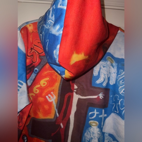 Heaven 😇or Hell👹 hoodie size M - Picture 9 of 13